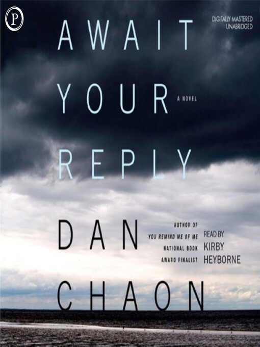 Title details for Await Your Reply by Dan Chaon - Wait list